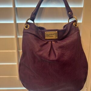 Marc Jacobs Deep Purple Hobo Bag